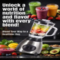 2.0L Silver Crest Powerful High Speed Food Blender