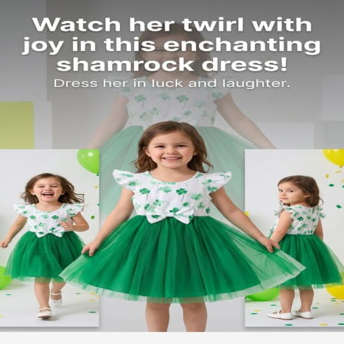 New Summer Collection 4-7 Years Kids Girl Dress