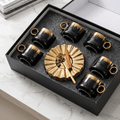 Gold Black Coffee Set