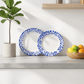 Blue White Ceramic Plate