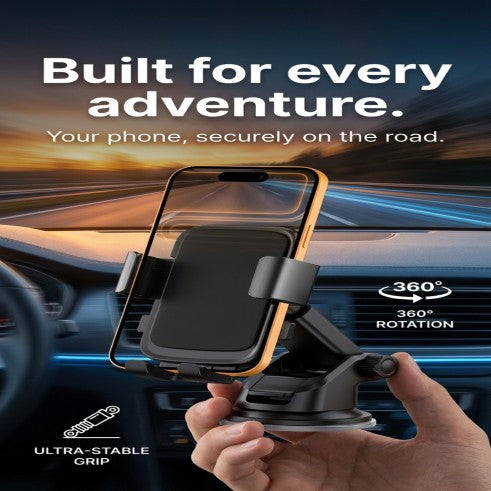 Car Phone Mount 360° Universal for Smartphones iPhone Android