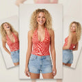NOVA color sleeveless camisole skirt for women, lightweight and casual with a relaxed fit, perfect for warm weather.