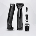 NOVA dual head foil blades ball trimmer shaver with stainless steel blades, designed for precise grooming and personal care.