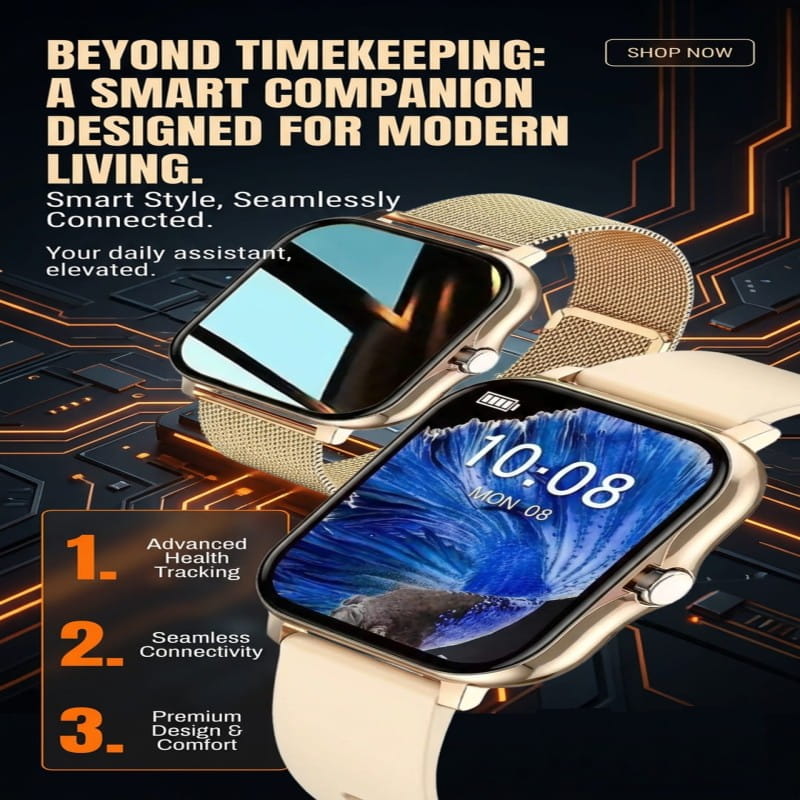 Fashion Smart Watch for Women and Men