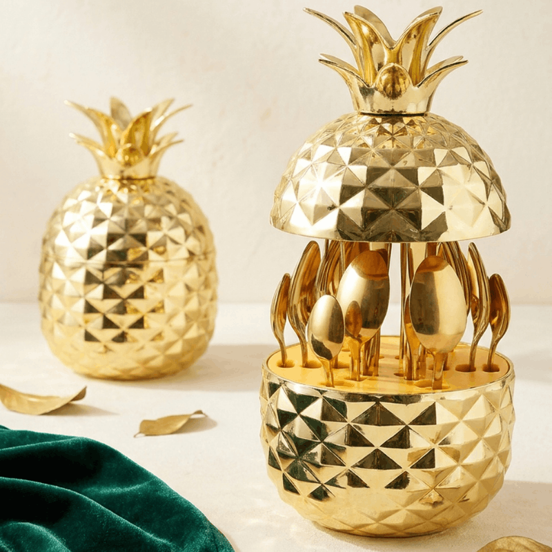 Gold Dinner Set