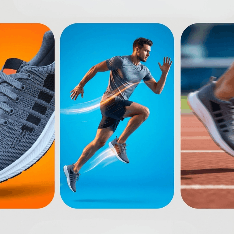 Men Comfortable Fashion Breathable Fitness Running Shoes