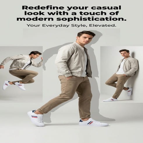 Summer Men Sneakers Fashion Trend Casual Sports Shoes