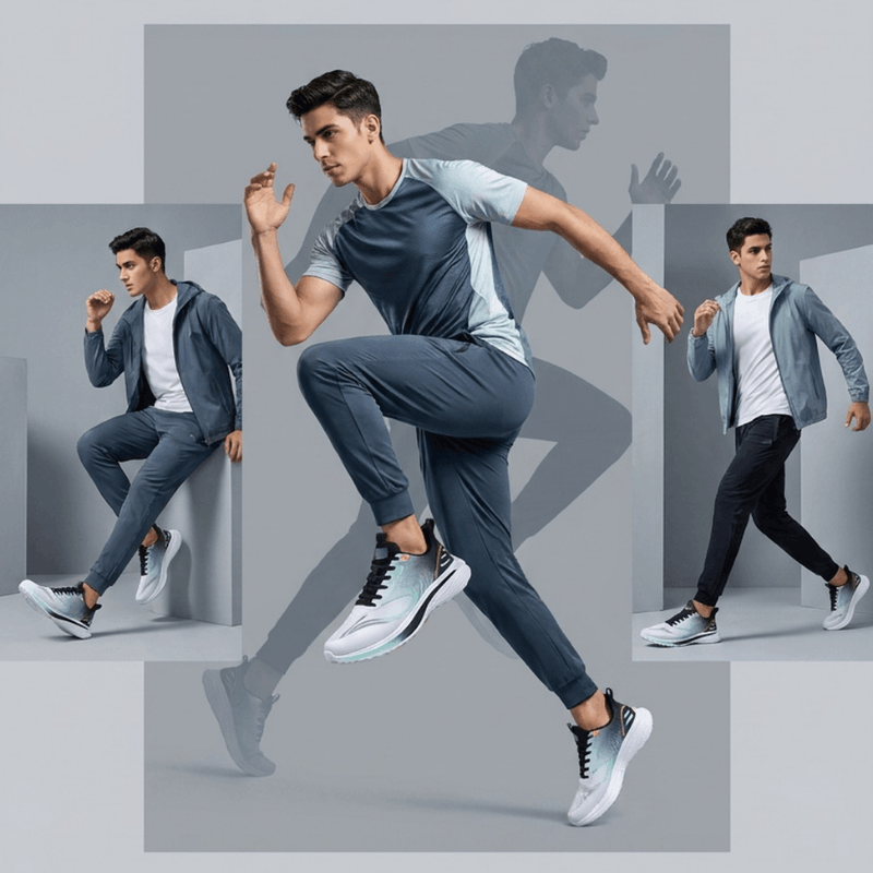 Men Trending Outdoor Breathable Non Slip Casual Shoes
