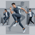 Men Trending Outdoor Breathable Non Slip Casual Shoes