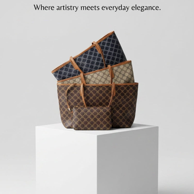 New Collection 2-Piece Tote Bag New Fashionable Casual
