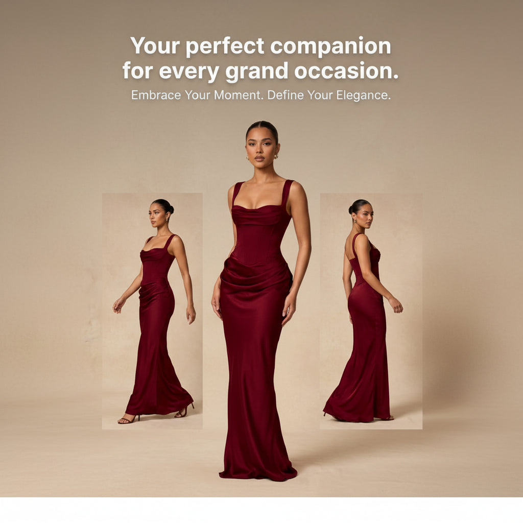 New Collection Sleeveless Slim Fit Hip Hugging Dress for Women