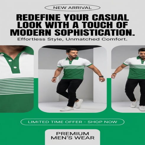 New Fashion Men Soft Breathable Casual Shirt Button Daily Wear