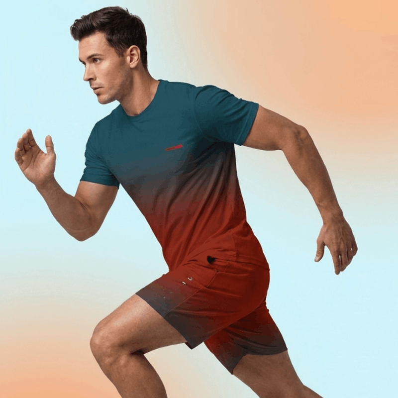 New Summer Collection Men Sports Style Top and Shorts