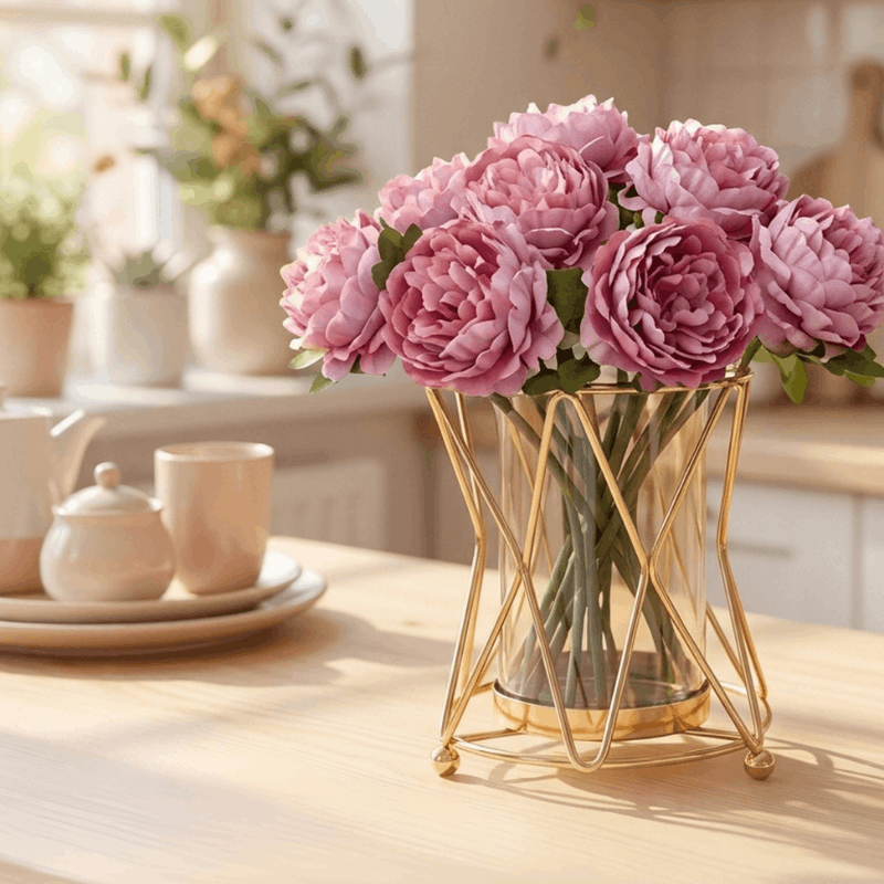 Roses Gold Pot