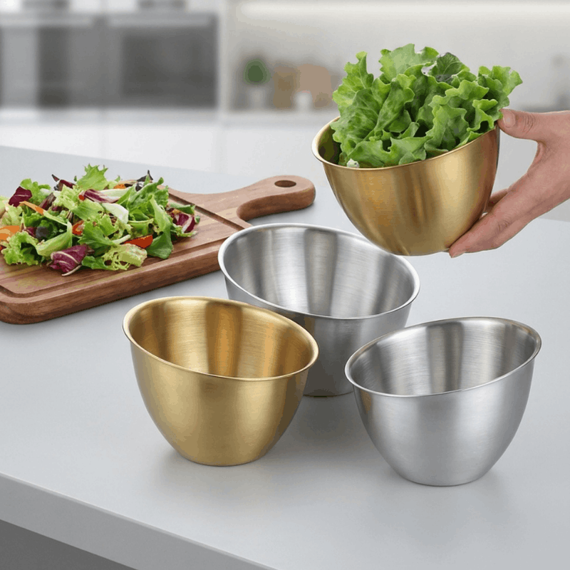 Stainless Steel Salad Bowl 17 CM