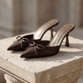 NOVA women’s pointed semi slipper from the summer collection featuring a stylish, pointed toe design and comfortable slip-on style.