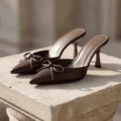 NOVA women’s pointed semi slipper from the summer collection featuring a stylish, pointed toe design and comfortable slip-on style.