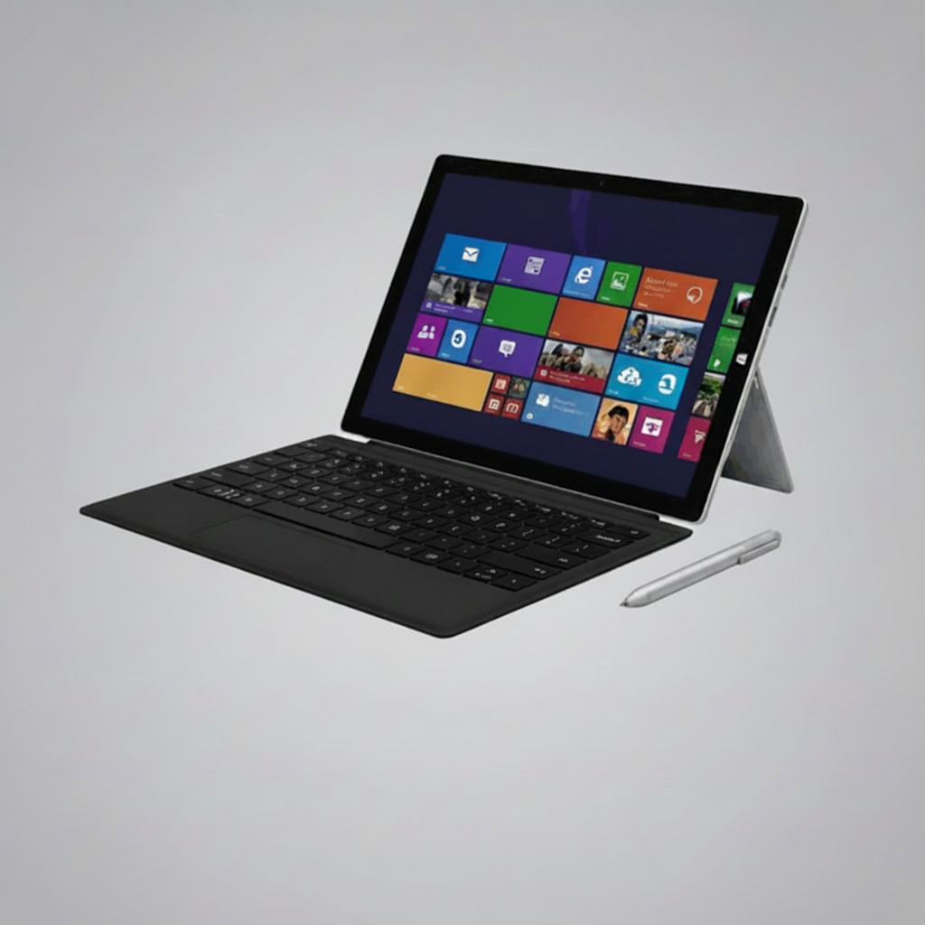 NOVA Surface Pro 4 with Core i5, 8GB RAM, touch screen, suitable for business or gaming, sleek electronics laptop.