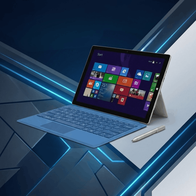 NOVA Surface Pro 4 with Intel Core i5, 8GB RAM, touchscreen display, suitable for business or gaming use.