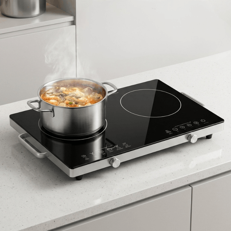 Touch Screen Infrared Cooker Dual