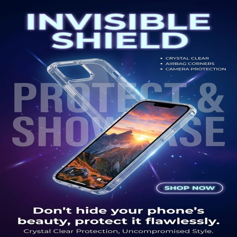 Transparent Phone Case for iPhone 11 13 14 15 16 17 ProMax