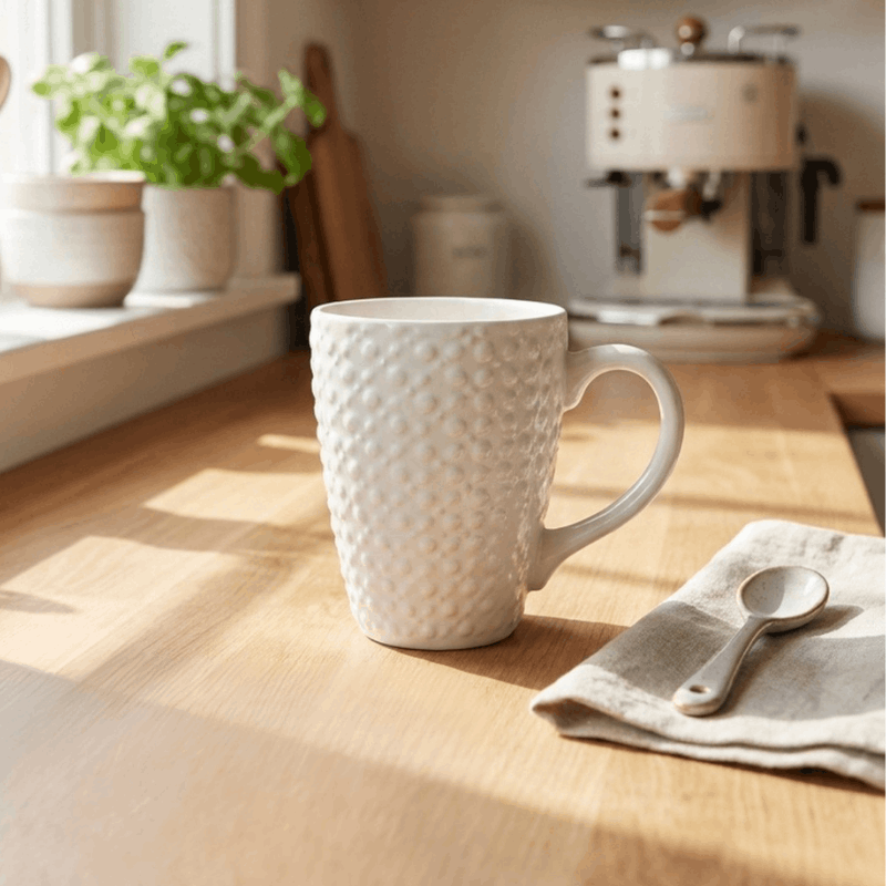White Ceramic Cup