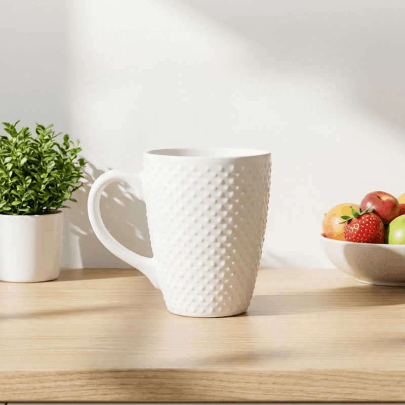 White Ceramic Cup
