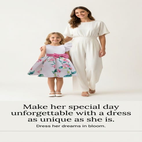 New Style Kids Princess Dress Summer Flower for Girls 5-8 Years