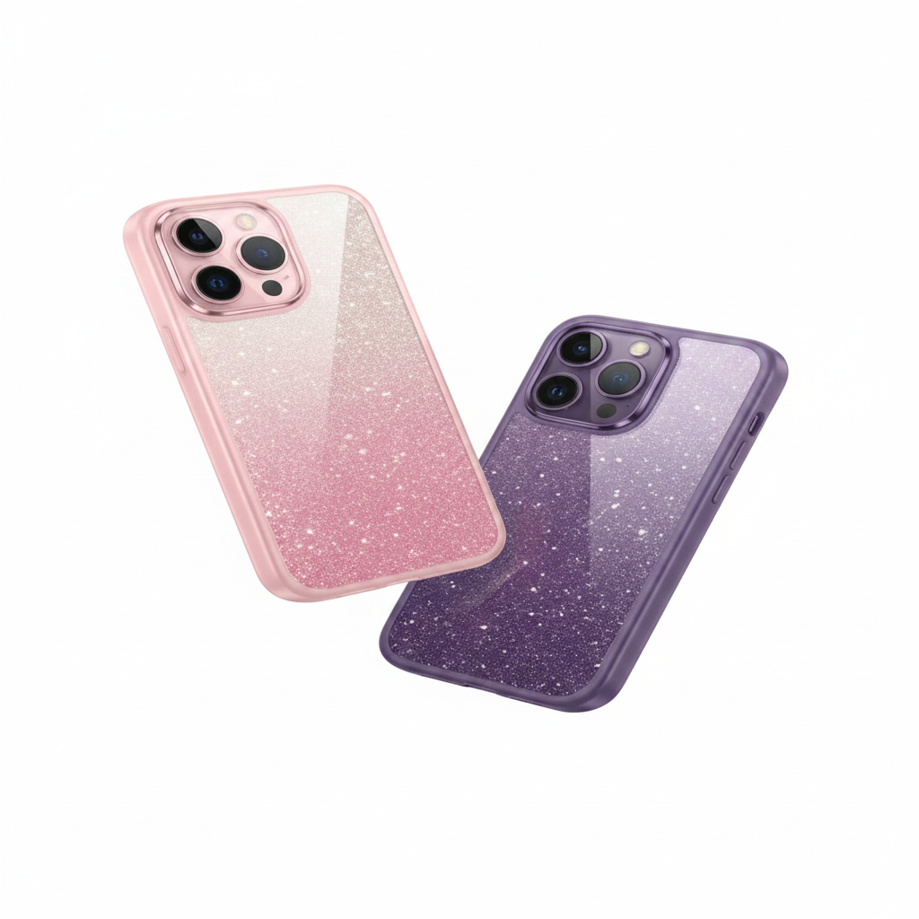Glossy iPhone Cover for iPhone 11 12 13 14 15 16 Pro / Max / Plus