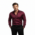 Men Formal Business Party Dinner Slim Fit Long Sleeve Fashion Style