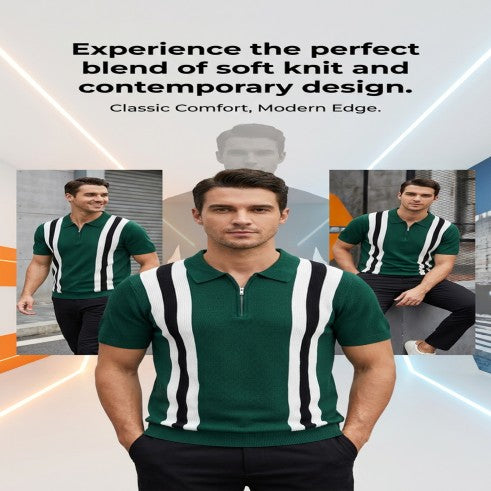 New Summer Collection Men Casual Trend Polo Shirt
