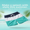 Men Summer Beach Waterproof Swimwear Sports Short