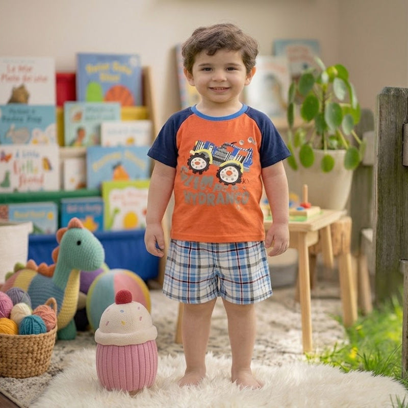 Colorful mixed cartoon set for boys by NOVA featuring various fun cartoon characters on a vibrant background.