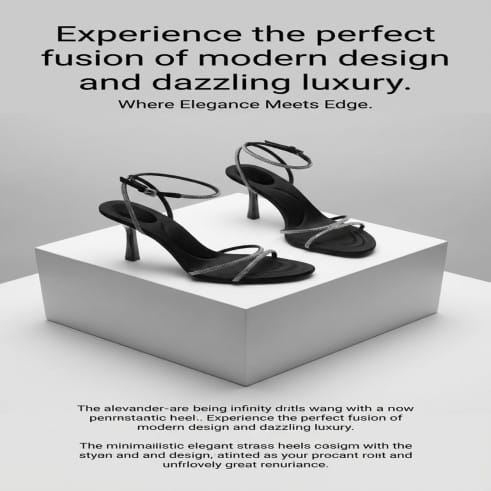 Women Summer Sandals Elegant Open Toe Versatile Heels